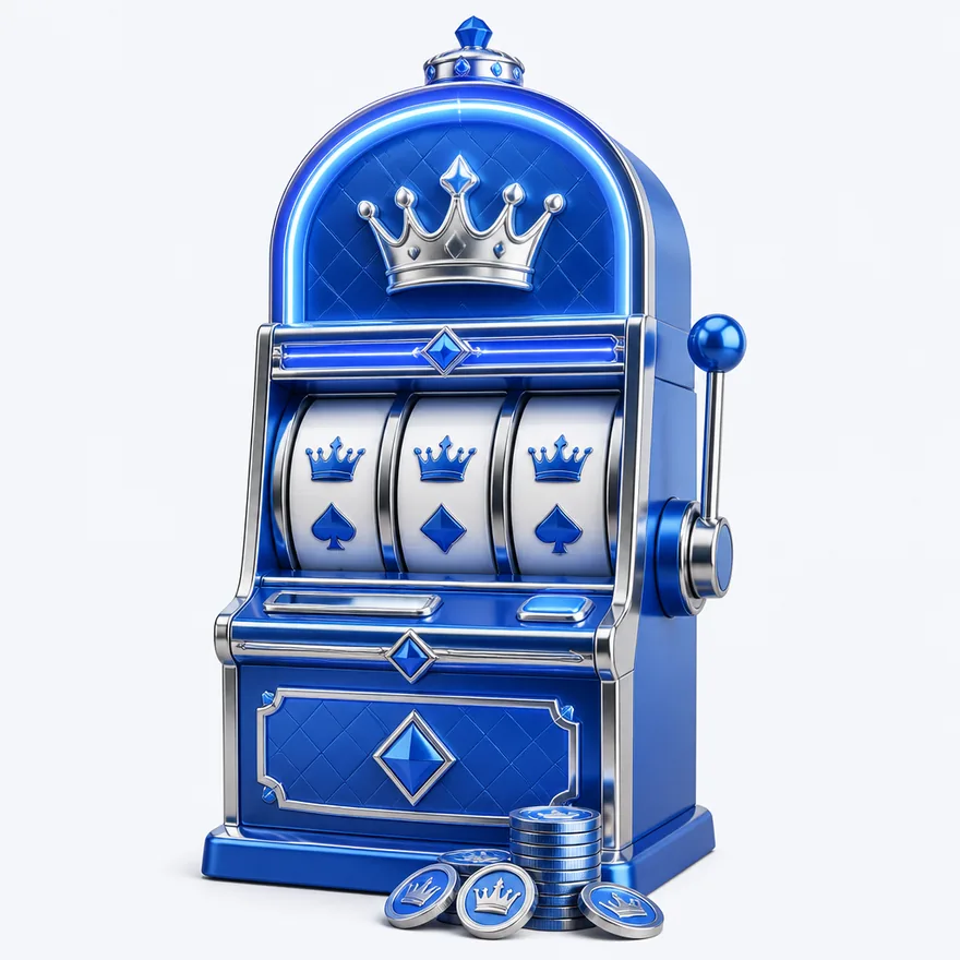 Slot cabinet with marquee — Kingdom